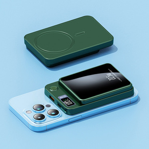 Xinrunjin Logo personnalisé 10000mAh Mini Powerbank magnétique Type C Betteri chargeur de téléphone externe Station cadeau Cargador Portatil - Product Image 4