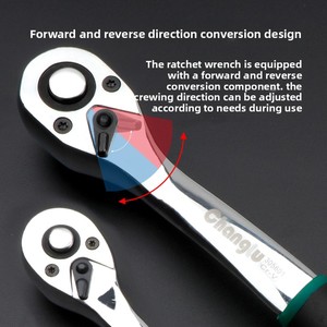 ערכת מפתח ברגים עם ראצ'ט 61 חלקים לתחזוקת אופנועים, מנהל רכב, ערכת כלי תיקון רכב, מפתח ברגים נייד, מברג - Product Image 6