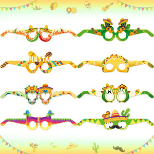 Tema del <span class=keywords><strong>carnaval</strong></span> mexicano Gafas divertidas Día mexicano <span class=keywords><strong>de</strong></span> los muertos Accesorios <span class=keywords><strong>de</strong></span> fotografía Suministros <span class=keywords><strong>de</strong></span> decoración para fiestas - Product Image 6