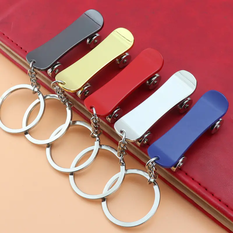 Creative metal scooter key chain personality cool scooter pendant car key chain manufacturers supply gifts