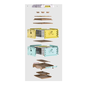 รังผึ้งพลาสติกคุณภาพสูงแบบใหม่ 2 ชั้น 10 เฟรม รุ่น ZHILI BEE MZJ-52 - Product Image 3