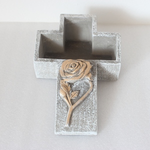 Macetero esmaltado con diseño personalizado para el hogar, maceta de Ángel con forma de corazón, color gris, para decoración de la <span class=keywords><strong>casa</strong></span> - Product Image 6