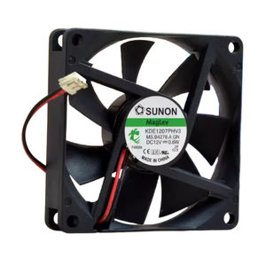 Ventilador de Baja Velocidad KDE1207PHV3 de 70x70x15mm, 2 Pines/2 Cables, 12v (Paquete de 4), Ventilador de Refrigeración, Ventilador de Ventilación - Product Image 4