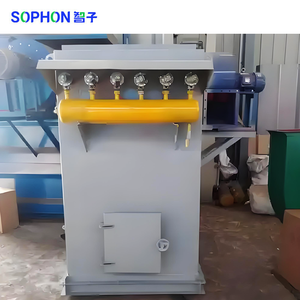 SOPHON车间颗粒过滤器真空灰分分离器木工单机顶储正压除尘器 - Product Image 4