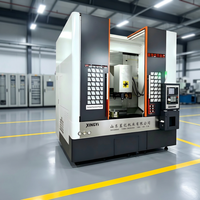 Tour vertical CNC 650D à 12 stations avec tourelle motorisée, axe Y étendu, pour usinage de métaux, certifié CE ISO 9001
