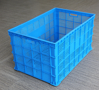 Panier empilable en plastique, maille PP PE, panier personnalisé, caisse à légumes en plastique en provenance de Chine