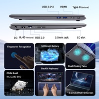 Nouvel Ordinateur Portable 2024 Core i7 1165G7 de 11ème Génération 15.6 Pouces, PC Portable Original avec Windows 10/11