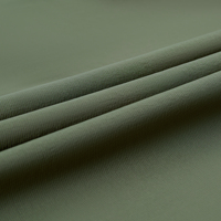 Tissu sergé en nylon et élasthanne tissé, respirant, imperméable, indéchirable, vert olive, pour combinaison tactique d'entraînement Stock L5.0