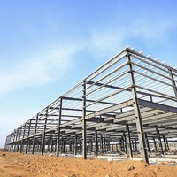 Edificio Industrial con Estructura de Acero Aislada y Resistente a la Humedad, Taller Metálico Prefabricado para Producción Química