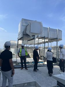 Công nghiệp Gree 5ton 10ton 25ton 380V 220V 460V Roof Top đơn vị trên mái nhà ngưng trên mái nhà điều hòa không khí trên mái nhà cho các bệnh viện khách sạn - Product Image 6