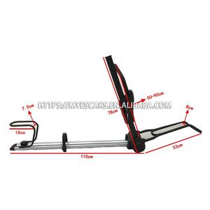 <span class=keywords><strong>Porte</strong></span>-bagages de toit extérieur en aluminium pour camion SUV tout-terrain 4x4, universel et plié, <span class=keywords><strong>porte</strong></span>-bagages monté sur un vélo avec serrure - Product Image 2