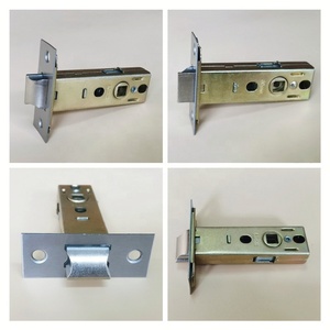 Set Serratura a <span class=keywords><strong>Molla</strong></span> per Porta in Acciaio Inox 50mm 60mm, Chiusura di Alta Sicurezza - Product Image 6