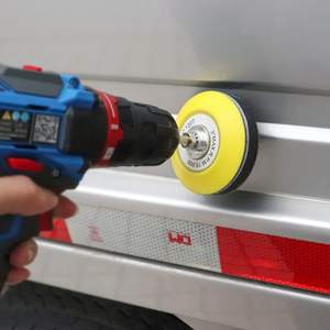 Disco de Pulido en Seco WD de 1 Pulgada (25mm) con 6 Dientes, Clip de Velcro para Amoladora, No Abrasivo, PU, Nylon, Cierre de Gancho y Bucle - Product Image 1