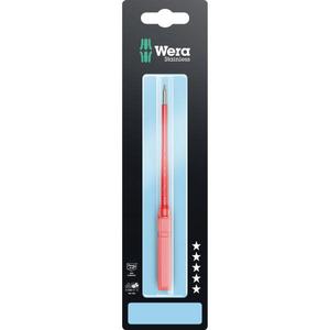 Wera-05033630001 VDE แสตนเลสท็อก®ใบมีดแทนกันได้ (บรรจุภัณฑ์ที่ให้บริการด้วยตนเอง)-แทรก4013288220479หุ้มฉนวน - Product Image 1