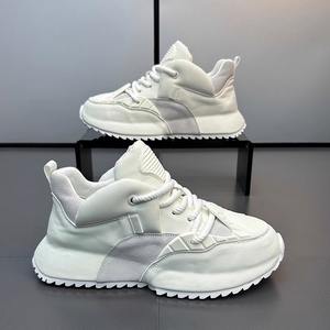 Chaussures décontractées à tige haute, tendance et polyvalentes, chaussures pour hommes, chaussures de sport à semelle souple pour hommes - Product Image 5