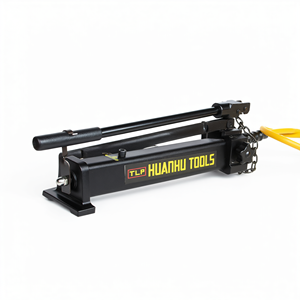HHB-1000 <b>Manual</b> Hydraulic <b>Pump</b> 70 MPa Single Acting Aluminum Alloy Portable Oil <b>Pump</b> for Cylinders Tools - Product Image 1