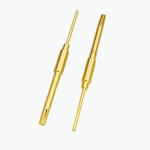 Conductive Probe 1.6mm Slotted Male And Female Pins Gold Plated PCB Mount High Conductivity Extended Copper Pins - Product Image 4