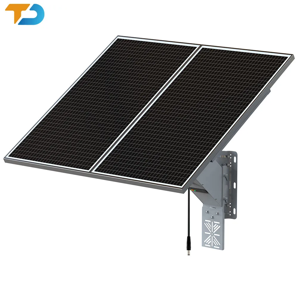 TecDeft energia solare protezione contro le sovratensioni della batteria 12v 24v 48v completo pannelli solari kit 160w off grid sistema di energia solare per cctv