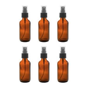 Flacon pulvérisateur en verre, ambre, Boston, vide, avec atomiseur rechargeable, 30ml, <span class=keywords><strong>60ml</strong></span>, 120ml, 250ml, 500ml - Product Image 6