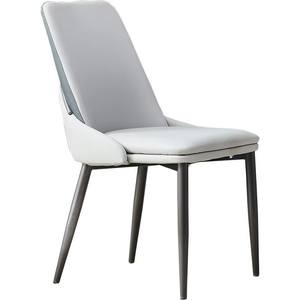 Chaise de salle à manger minimaliste italienne Mobilier de maison design de luxe Chaise de salle à manger à dossier simple et élégante - Product Image 6