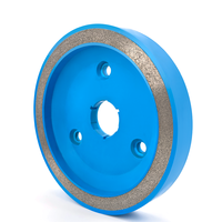 Disque de meulage diamanté Jingu 150 mm, pores sphériques brevetés, haute dureté, épaisseur 25 mm, chanfreinage de bord OEM, ébavurage