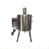 Pot de mélange pour savon artisanal, machine de remplissage de rouge à lèvres, double chauffage à température constante