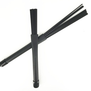Cepillos de plástico para batería de jazz, cepillos retráctiles para batería, cepillos de alambre de nailon para batería, accesorios de percusión - Product Image 3