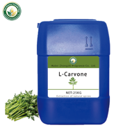 Fornitura Diretta Fabbrica L-Carvone 99% Prezzo all'Ingrosso CAS99-49-0 Aroma Menta Piperita Grado Alimentare per Deodorante Orale Fragranza Tabacco OEM Bulk