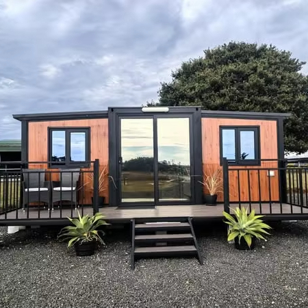 Cj 30ft Modern Prefabricated Movable Steel Prefab Villa Portable Home/outdoor Office Hotels Expandable Container House