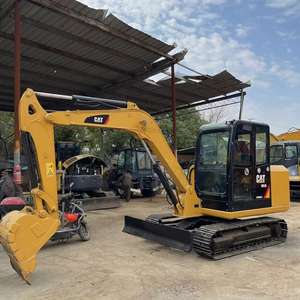 Excavatrice d'occasion CAT 305.5E, mini-excavatrice sur chenilles CAT 303.5E 305.5E 306E2 308E2, machine de terrassement d'occasion en stock à vendre - Product Image 3