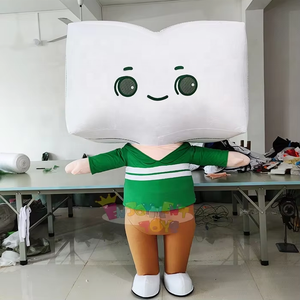 Disfraz de Mascota Inflable Personalizado para Publicidad, Conjunto de Muñecos de Libro Inflables, Artículos de Dibujos Animados Lindos, Disfraz de Mascota para Fiestas de Adultos - Product Image 4