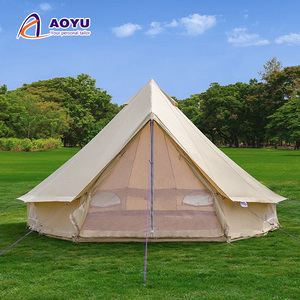 Ngoài trời vải <span class=keywords><strong>teepee</strong></span> Lều mùa đông yurt <span class=keywords><strong>Tipi</strong></span> mái vòm nhà glamping cho cắm trại cho mùa đông cuộc phiêu lưu ngoài trời - Product Image 1