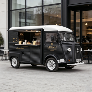Camión <span class=keywords><strong>de</strong></span> Comida Eléctrico Retro Personalizado Citroën con Cafetera Comercial para Oficinas y Servicios <span class=keywords><strong>de</strong></span> Catering en Plazas - Product Image 1