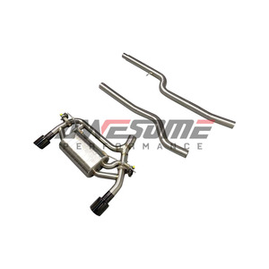 Sistema de Escape Impresionante para <span class=keywords><strong>BMW</strong></span> Serie 3/4 N20 B46 B48 F30/F31/F34/F35 G20/G21/G28 316I/318I/<span class=keywords><strong>320I</strong></span>/325I/328I/330I con Válvulas y Silenciador Trasero - Product Image 2