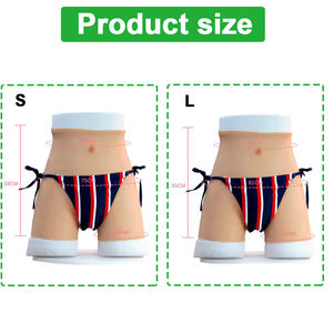 Crossdresser Silicone Faux Vagin Pantalon Chatte Réaliste Culotte Sexy Hommes À Femmes Mémoires Sissy Ladyboy Shemale Drag Queen - Product Image 5