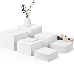 Eco-Friendly Acrylic Display Rack Wedding Party Food <strong>Riser</strong> Birthday Party Food <strong>Riser</strong> White Acrylic Food <strong>Risers</strong> for Buffet <strong>Table</strong> - Product Image 6
