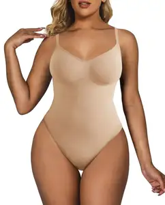 HONGLI Kostenlose Probe S-3XL Bodysuit für Frauen Tummy Control Shape wear Nahtlose Bildhauerei Tanga Body Shaper
