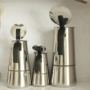 Cafetière en acier inoxydable Cafetière moka Bouilloire Cuisinière Espresso Make <span class=keywords><strong>Pot</strong></span> - Product Image 6