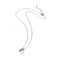 Yiwu Aceon Velle acier inoxydable Multi Mini charme personnalisé état flèche vers le haut nord texte barre Guide Direction collier