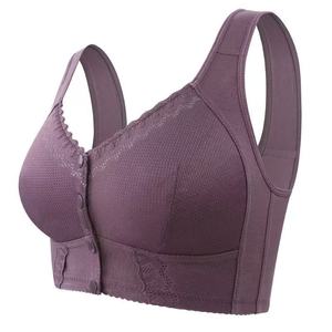 222 # confortable femmes grande <span class=keywords><strong>taille</strong></span> 36-<span class=keywords><strong>58</strong></span> sport soutien-gorge sans fil dentelle débardeur doux coton respirant bretelles réglables solide tricoté - Product Image 5