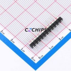 TS-112-T-A Pin Header Through hole Component (THT),P=2.54mm Connector 2.54mm Round Pin Through Hole Single Row - Product Image 1