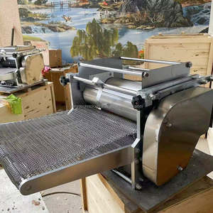 Máquina para hacer tortillas de alto rendimiento para tortillera mexicana Roti Chapati Taco Pataconera Burritos y prensa para masa - Product Image 6