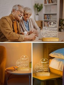 Lover Led Base de madera Tablero de mensajes de acrílico personalizado Luz Base de madera Lámparas Regalos de condolencia por la pérdida de un ser querido - Product Image 6