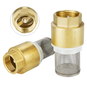 TMok RTS DN15 1/2 "Zoll Messing-Einweg-Rückschlag ventil Fuß ventil mit Filter gitter - Product Image 5