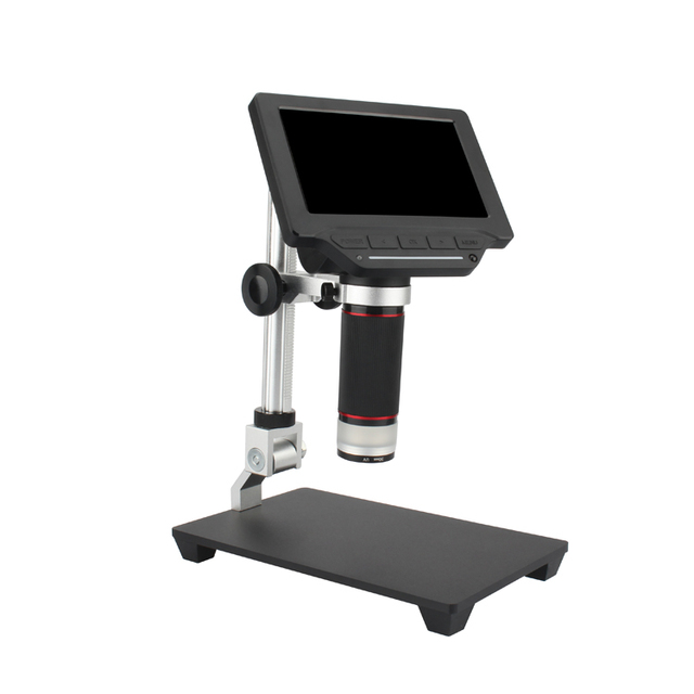 For PCB Repair Tool HD MI+LCD Microscope 5 Inch Screen Portable Digital Video Microscope VMS500