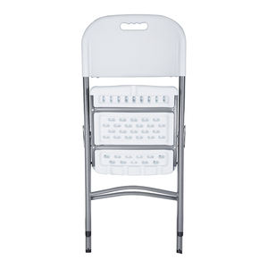 Chaise de mariage pliable banquet de <span class=keywords><strong>jardin</strong></span> <span class=keywords><strong>location</strong></span> de mariage étude de Offres Spéciales en plastique HDPE meilleure vente chaises pliantes en métal bon marché - Product Image 3