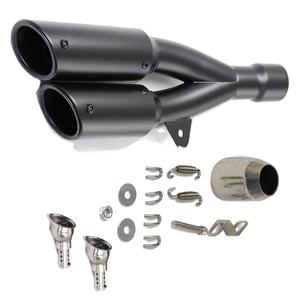 Tubo de Escape Hexagonal Modificado Multicolor de Gran Cilindrada con Sonido de Auto Deportivo, Silenciador para Motocicleta - Product Image 1