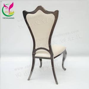 comedor <span class=keywords><strong>casa</strong></span> habitación corona espejo gris boda de acero inoxidable caso chai... de Lujo Silla de comedor de cuero para <span class=keywords><strong>alquiler</strong></span> - Product Image 6