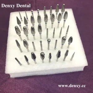Denxy चिकित्सकीय FG दंत burs उच्च गति टंगस्टन कार्बाइड Burs इस्तेमाल किया दंत चिकित्सा उपकरणों