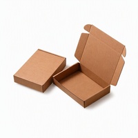 Boîtes d'expédition pliables écologiques personnalisées pour accessoires électroniques grand public, chargeurs, câbles - Emballage en papier kraft avec logo personnalisé